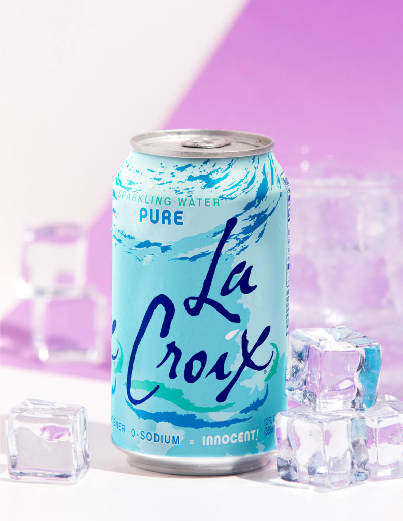Natural LaCroix Pure Sparkling Water