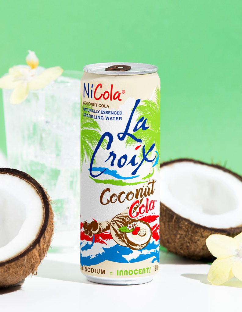 Natural LaCroix Coconut Cola Sparkling Water