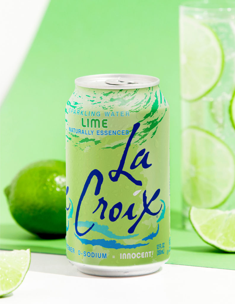 Natural LaCroix Lime Sparkling Water
