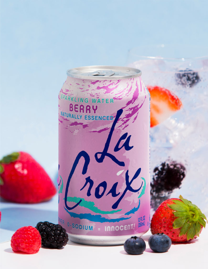Natural LaCroix Berry Sparkling Water
