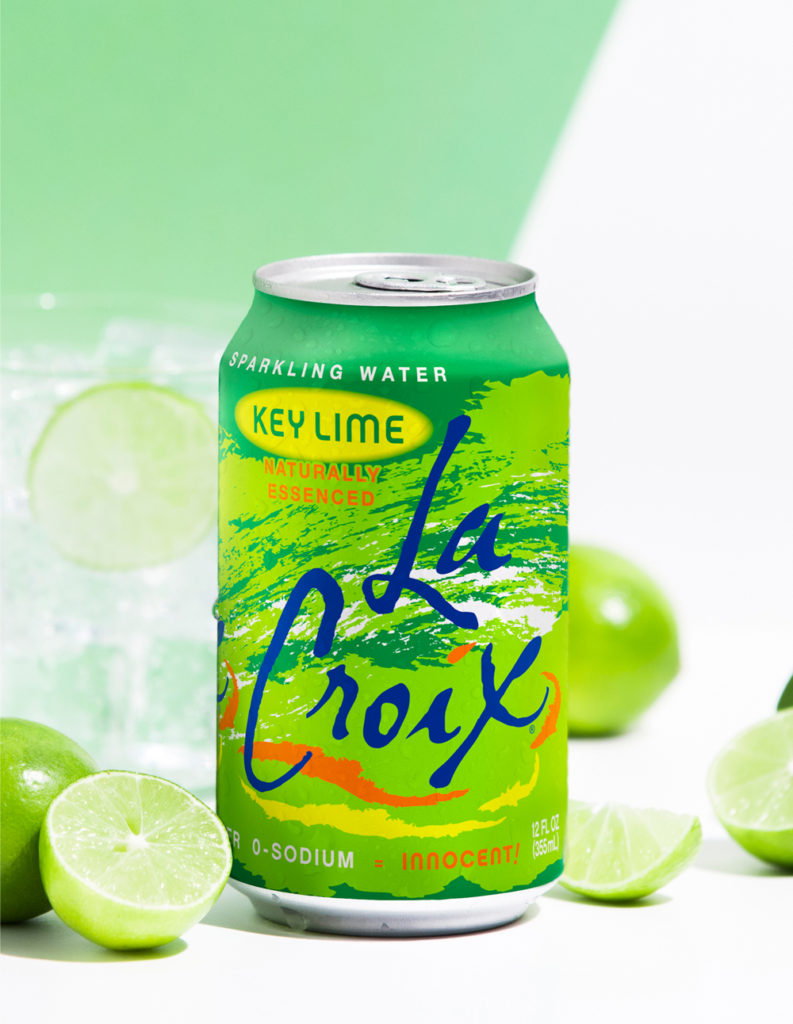 Natural LaCroix KeyLime Sparkling Water