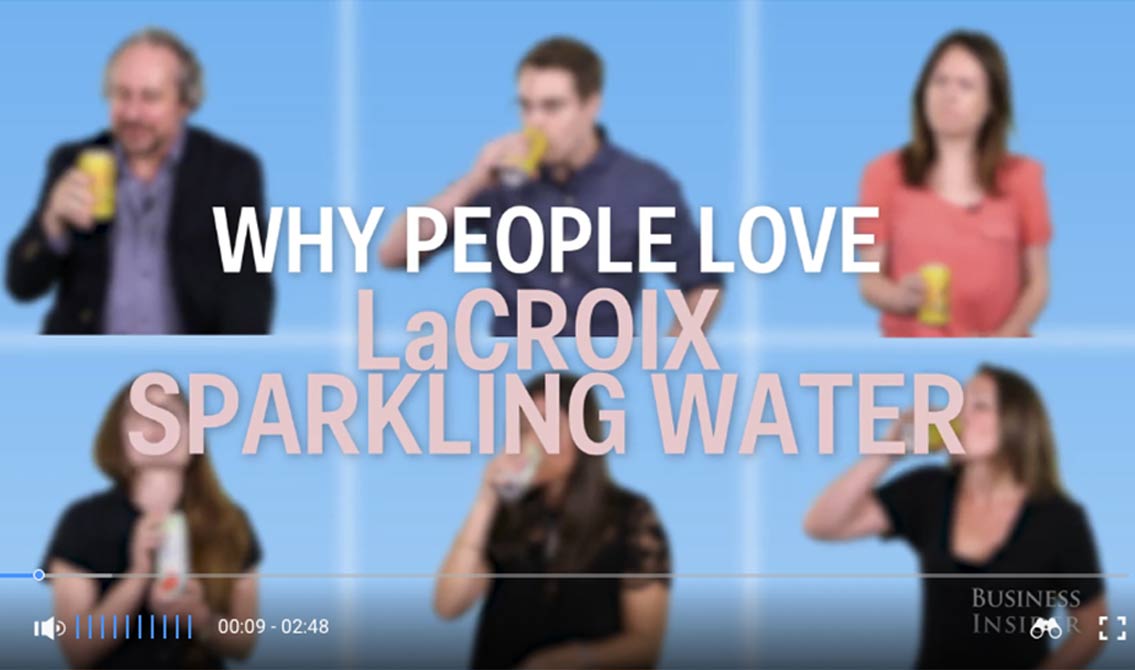 People Can’t Stop Talking About LaCroix Sparkling Water