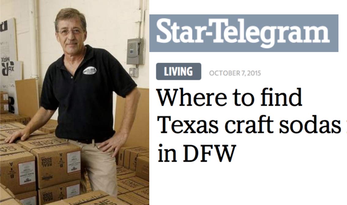 Where to Find TX Craft Sodas in DFW
