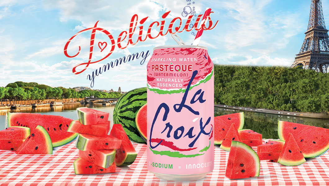 LaCroix newest flavor, LaCroix Pastèque, is here to brighten up your summer!